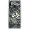 NHL Nashville Predators Camo Galaxy A30 Clear Case