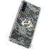 NHL Nashville Predators Camo Galaxy A54 5G Clear Case