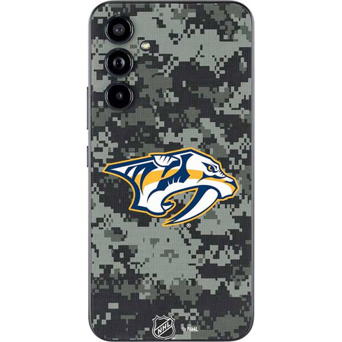NHL Nashville Predators Camo Galaxy A54 5G Skin
