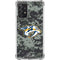 NHL Nashville Predators Camo Galaxy A72 5G Clear Case