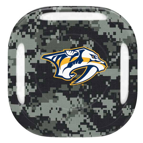 NHL Nashville Predators Camo Galaxy Buds Pro Skin