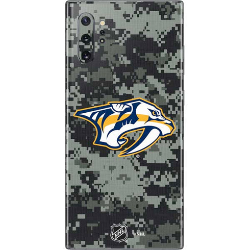 NHL Nashville Predators Camo Galaxy Note 10 Plus Skin