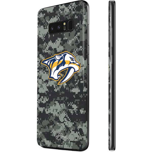 NHL Nashville Predators Camo Galaxy Note 8 Skin