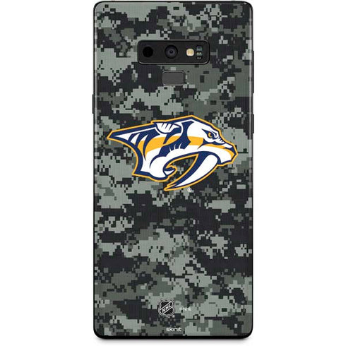NHL Nashville Predators Camo Galaxy Note 9 Skin