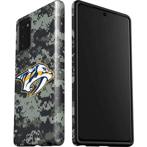 NHL Nashville Predators Camo Galaxy Note20 5G Pro Case