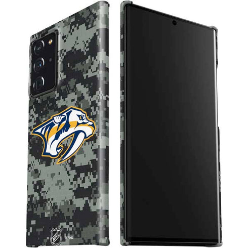 NHL Nashville Predators Camo Galaxy Note20 Ultra 5G Lite Case