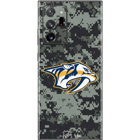NHL Nashville Predators Camo Galaxy Note20 Ultra 5G Skin