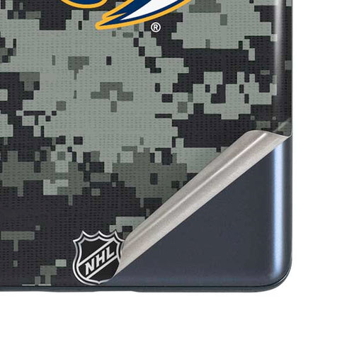 NHL Nashville Predators Camo Galaxy S20 Fan Edition Skin