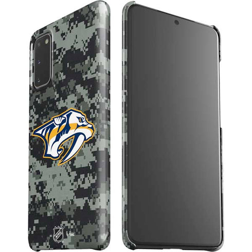 NHL Nashville Predators Camo Galaxy S20 Lite Case