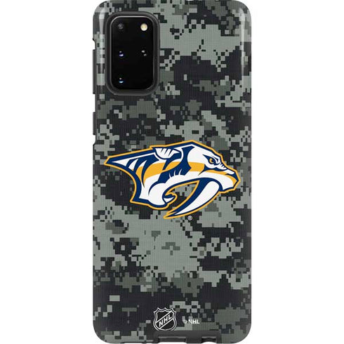 NHL Nashville Predators Camo Galaxy S20 Plus Pro Case