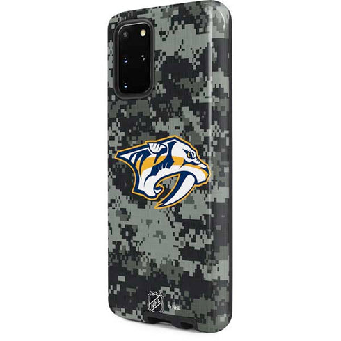 NHL Nashville Predators Camo Galaxy S20 Plus Pro Case