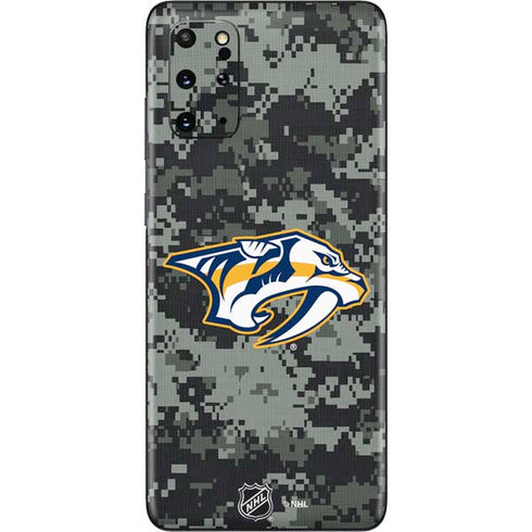 NHL Nashville Predators Camo Galaxy S20 Plus Skin