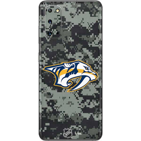 NHL Nashville Predators Camo Galaxy S20 Skin