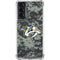 NHL Nashville Predators Camo Galaxy S21 5G Clear Case