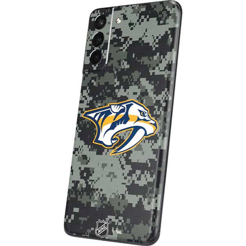 NHL Nashville Predators Camo Galaxy S21 5G Skin