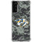 NHL Nashville Predators Camo Galaxy S21 FE Clear Case