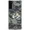 NHL Nashville Predators Camo Galaxy S21 Plus 5G Clear Case