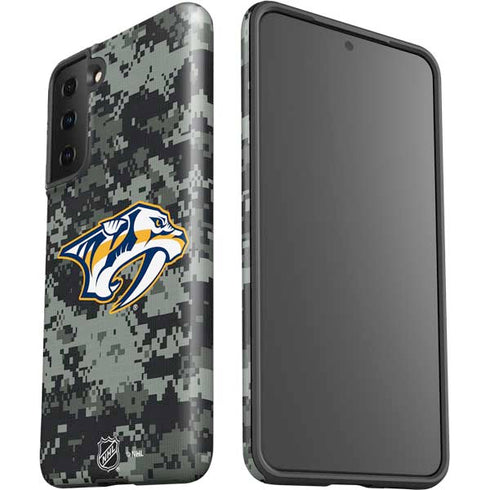 NHL Nashville Predators Camo Galaxy S21 Plus 5G Pro Case