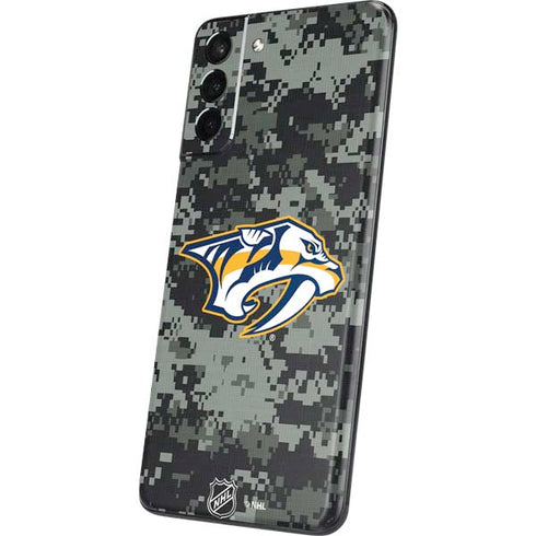NHL Nashville Predators Camo Galaxy S21 Plus 5G Skin