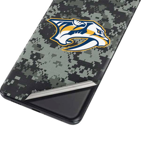 NHL Nashville Predators Camo Galaxy S21 Plus 5G Skin