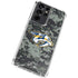 NHL Nashville Predators Camo Galaxy S21 Ultra 5G Clear Case