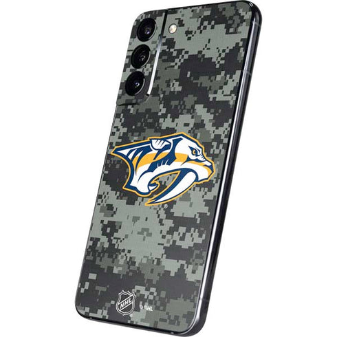 NHL Nashville Predators Camo Galaxy S22 Plus Skin
