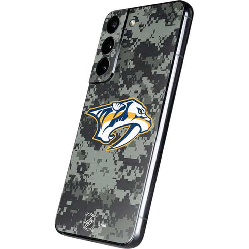 NHL Nashville Predators Camo Galaxy S22 Skin