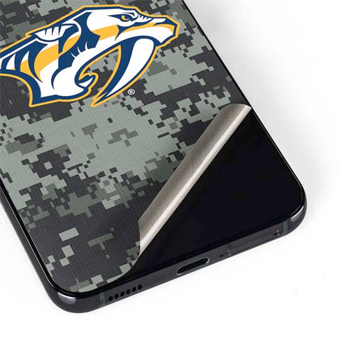 NHL Nashville Predators Camo Galaxy S22 Skin