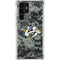 NHL Nashville Predators Camo Galaxy S22 Ultra Clear Case