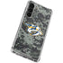NHL Nashville Predators Camo Galaxy S23 Plus Clear Case