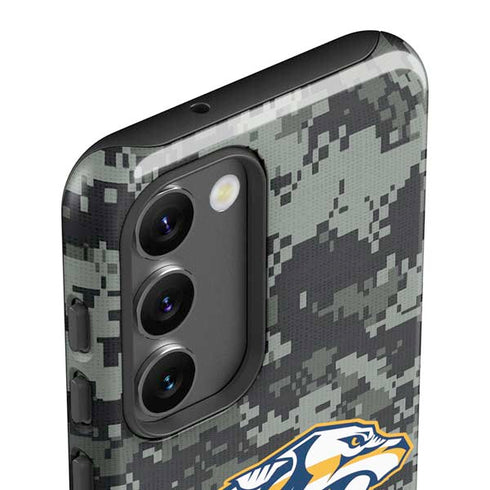 NHL Nashville Predators Camo Galaxy S23 Plus Pro Case