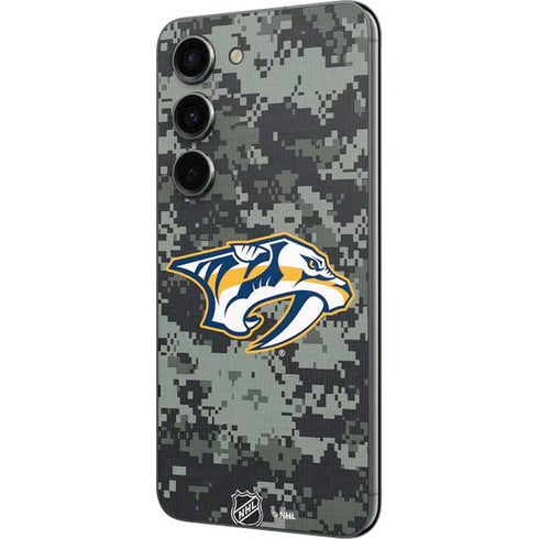 NHL Nashville Predators Camo Galaxy S23 Skin