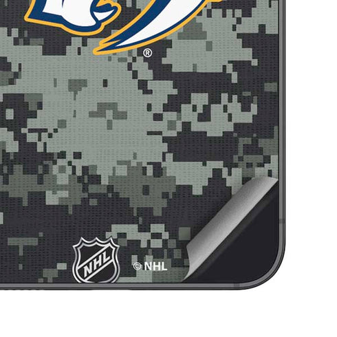 NHL Nashville Predators Camo Galaxy S23 Skin