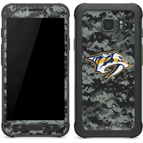 NHL Nashville Predators Camo Galaxy S7 Active Skin