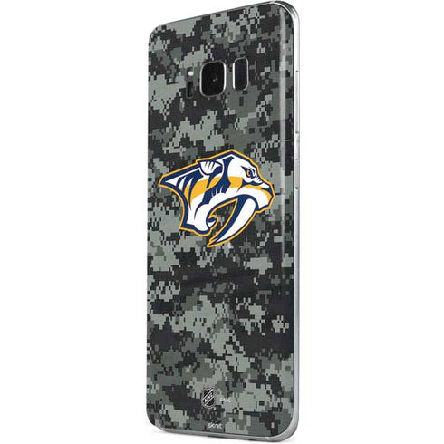 NHL Nashville Predators Camo Galaxy S8 Plus Skin