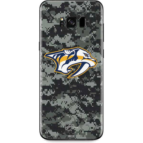 NHL Nashville Predators Camo Galaxy S8 Skin