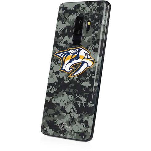 NHL Nashville Predators Camo Galaxy S9 Plus Skin