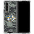 NHL Nashville Predators Camo Galaxy Z Fold4 5G Clear Case