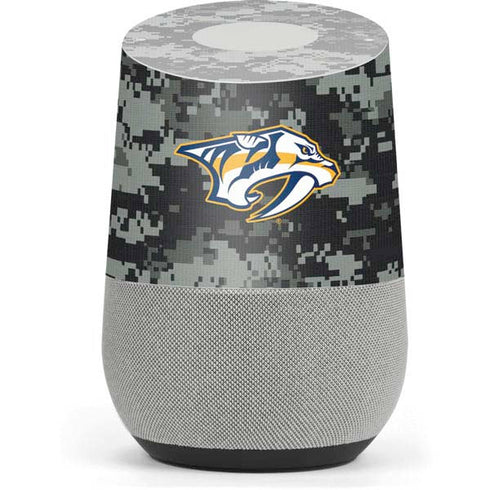 NHL Nashville Predators Camo Google Home Skin