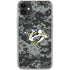 NHL Nashville Predators Camo iPhone 11 Clear Case