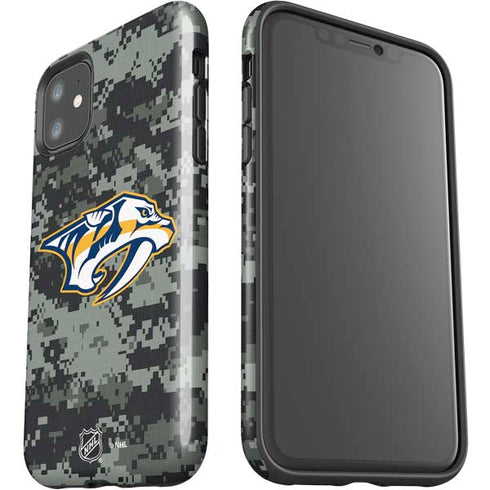 NHL Nashville Predators Camo iPhone 11 Impact Case
