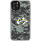 NHL Nashville Predators Camo iPhone 11 Pro Clear Case