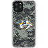 NHL Nashville Predators Camo iPhone 11 Pro Clear Case