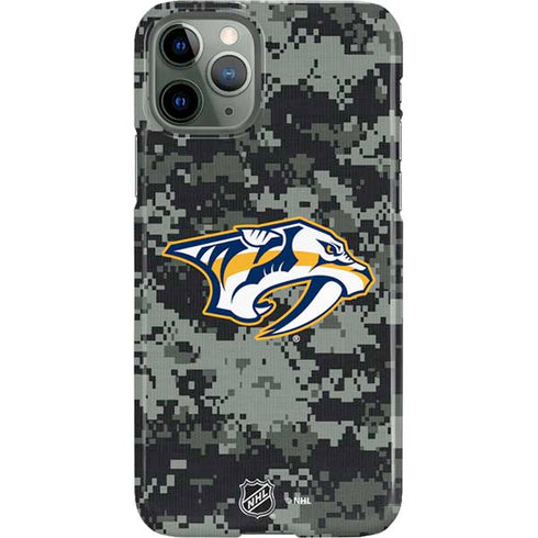 NHL Nashville Predators Camo iPhone 11 Pro Lite Case