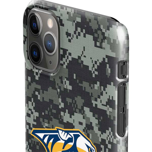 NHL Nashville Predators Camo iPhone 11 Pro Max Lite Case