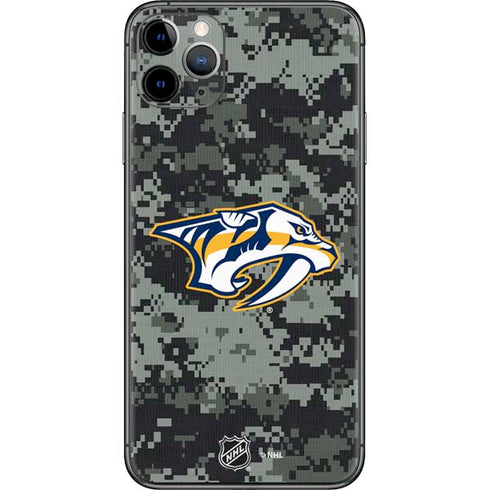 NHL Nashville Predators Camo iPhone 11 Pro Max Skin