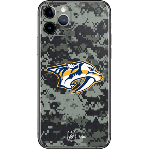 NHL Nashville Predators Camo iPhone 11 Pro Skin