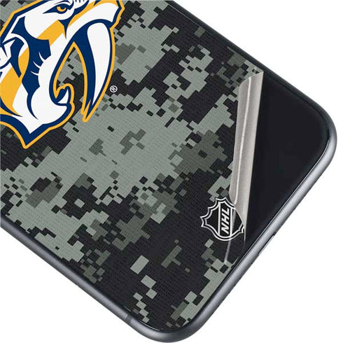 NHL Nashville Predators Camo iPhone 11 Skin