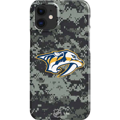 NHL Nashville Predators Camo iPhone 12 Mini Lite Case