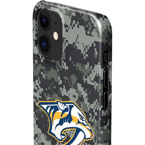 NHL Nashville Predators Camo iPhone 12 Mini Lite Case